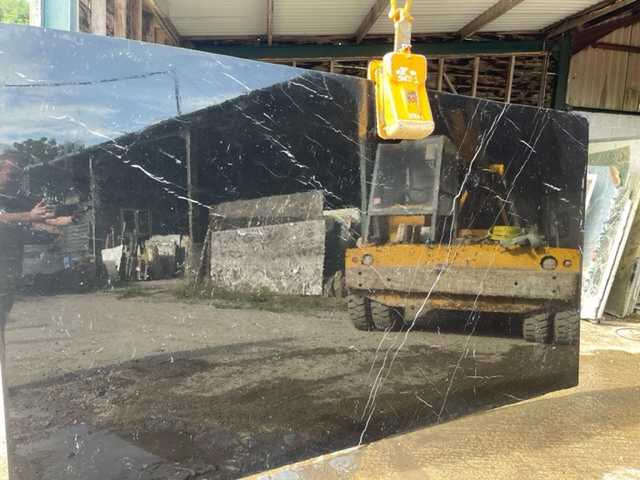 Nero+Marquina+marble+slab+for+approval